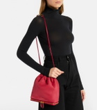 Alaïa Le Pochon suede bucket bag