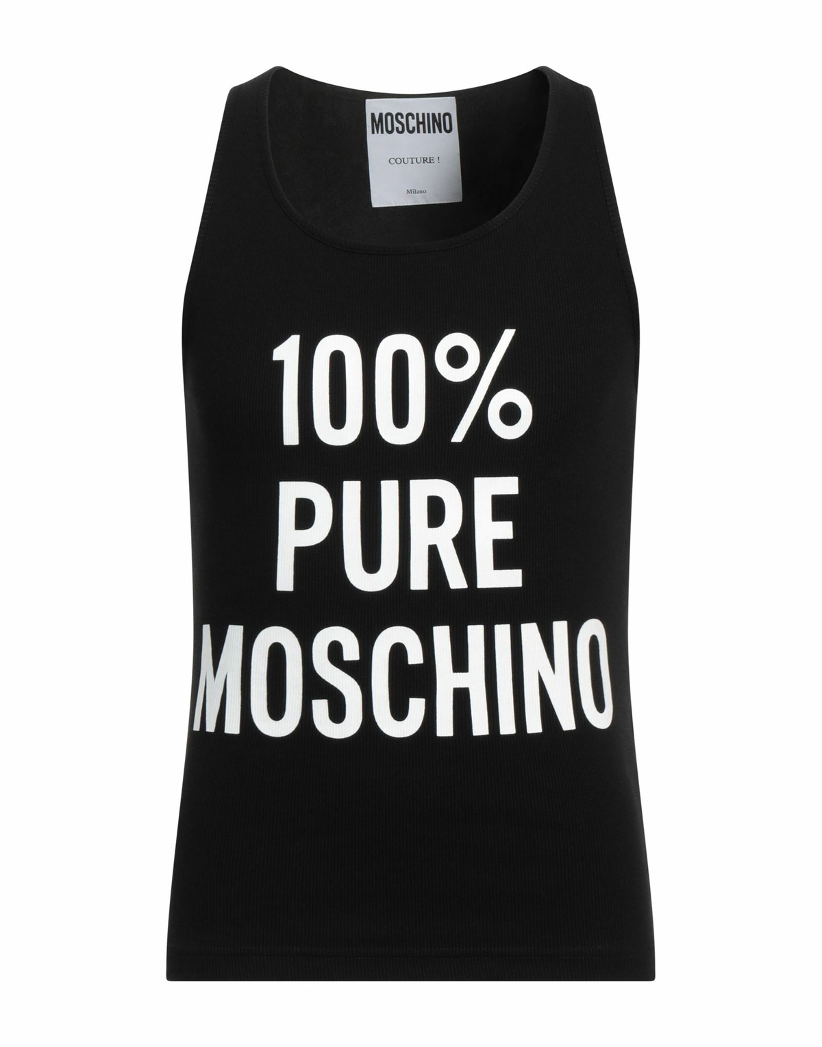 Moschino Mens Tank top in Black