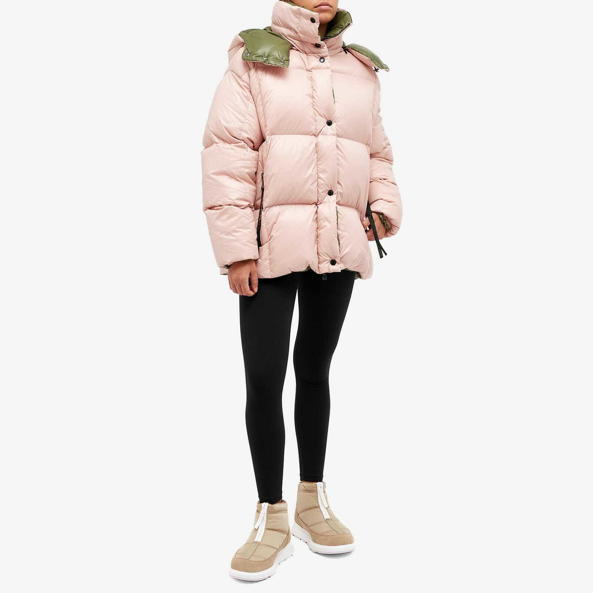 Moncler Women's Parana Padded Jacket in Pink Moncler