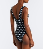Alexandra Miro Lyra polka-dot swimsuit