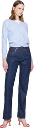 Levi's Navy '70s 501 Jeans