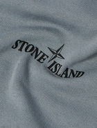 Stone Island - Printed Cotton-Jersey T-Shirt - Gray