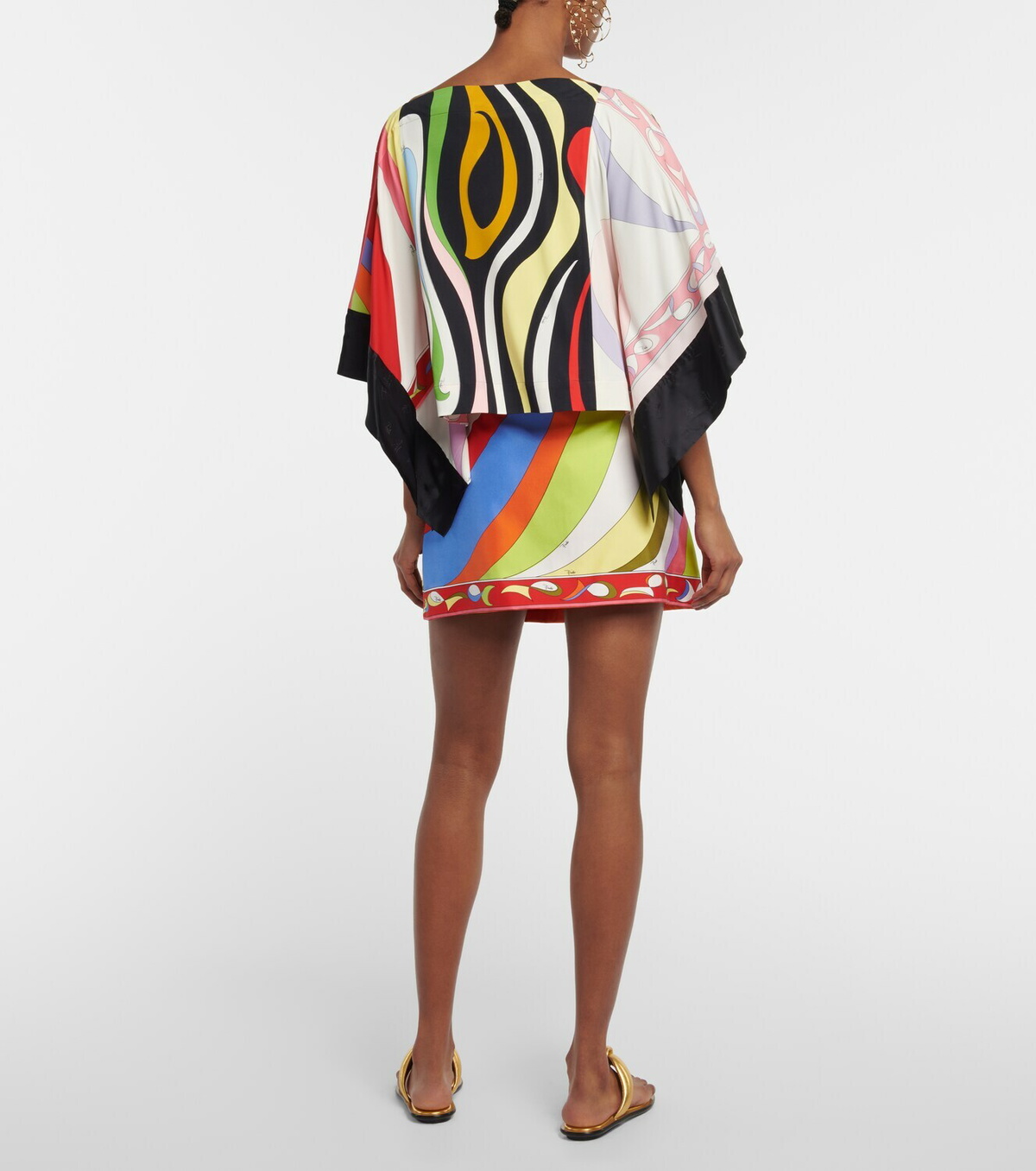 Pucci - Printed jersey blouse Emilio Pucci