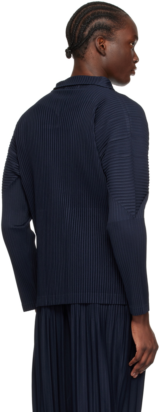 HOMME PLISSÉ ISSEY MIYAKE Navy Basics Jacket