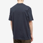 Moncler Men's Logo Collar T-Shirt in Navy