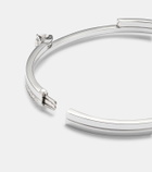 Repossi Serti Sur Vide 18kt white gold bangle with diamonds