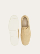 Ferragamo Mens Derby slip-on in Beige