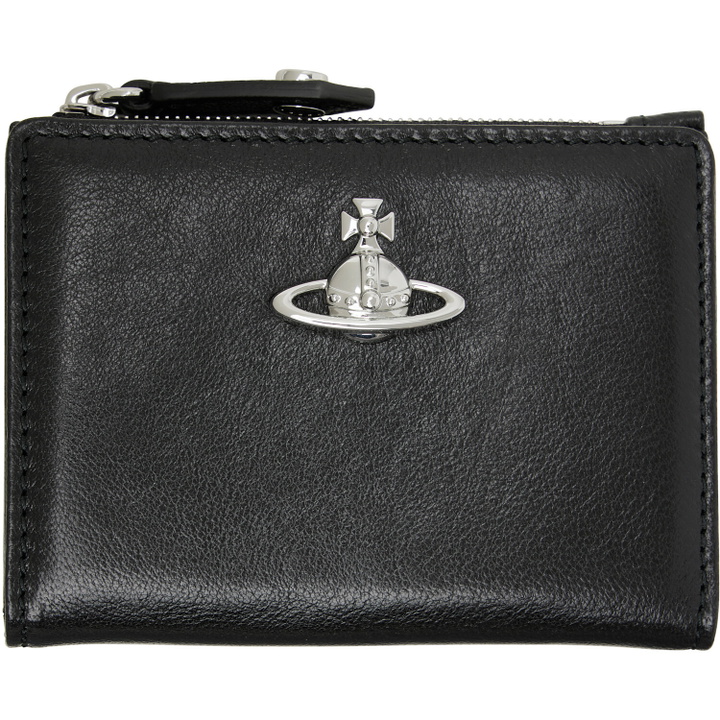 Photo: Vivienne Westwood Black Slim Flap Card Holder