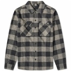 Dickies Men's New Sacramento Check Shirt in Grey Melange