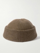 Loro Piana - Logo-Appliquéd Storm System® Cashmere Beanie - Neutrals