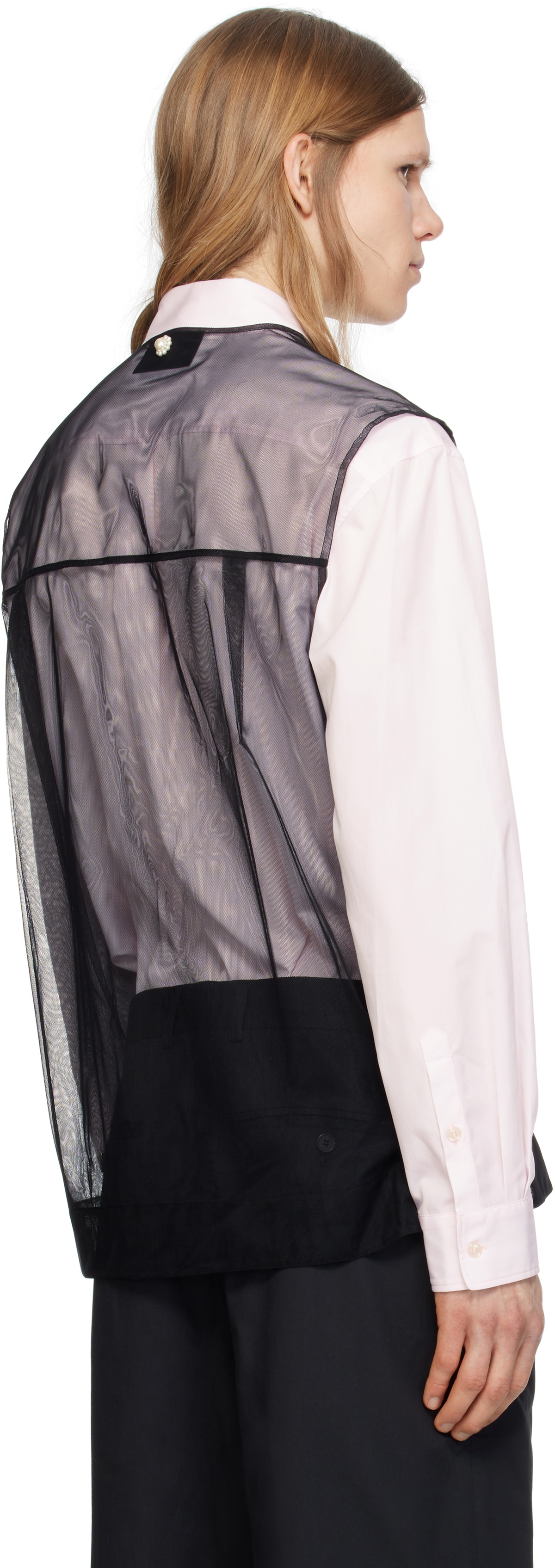 Simone Rocha Black Multi Pocket Utility Vest