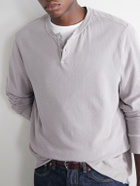James Perse - Cotton-Jersey Henley T-Shirt - Gray