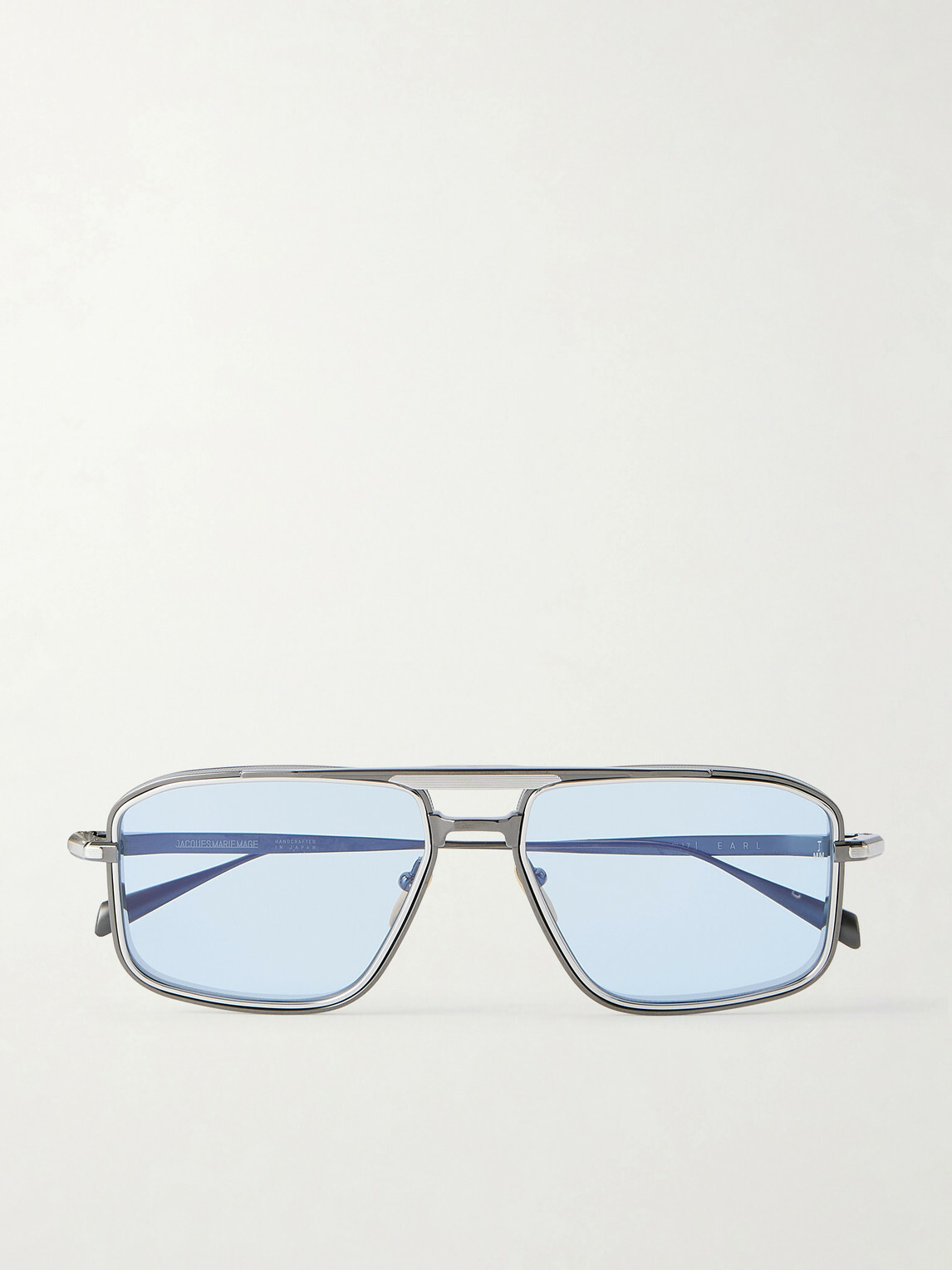 Jacques Marie Mage - Earl Aviator-Frame Titanium Sunglasses