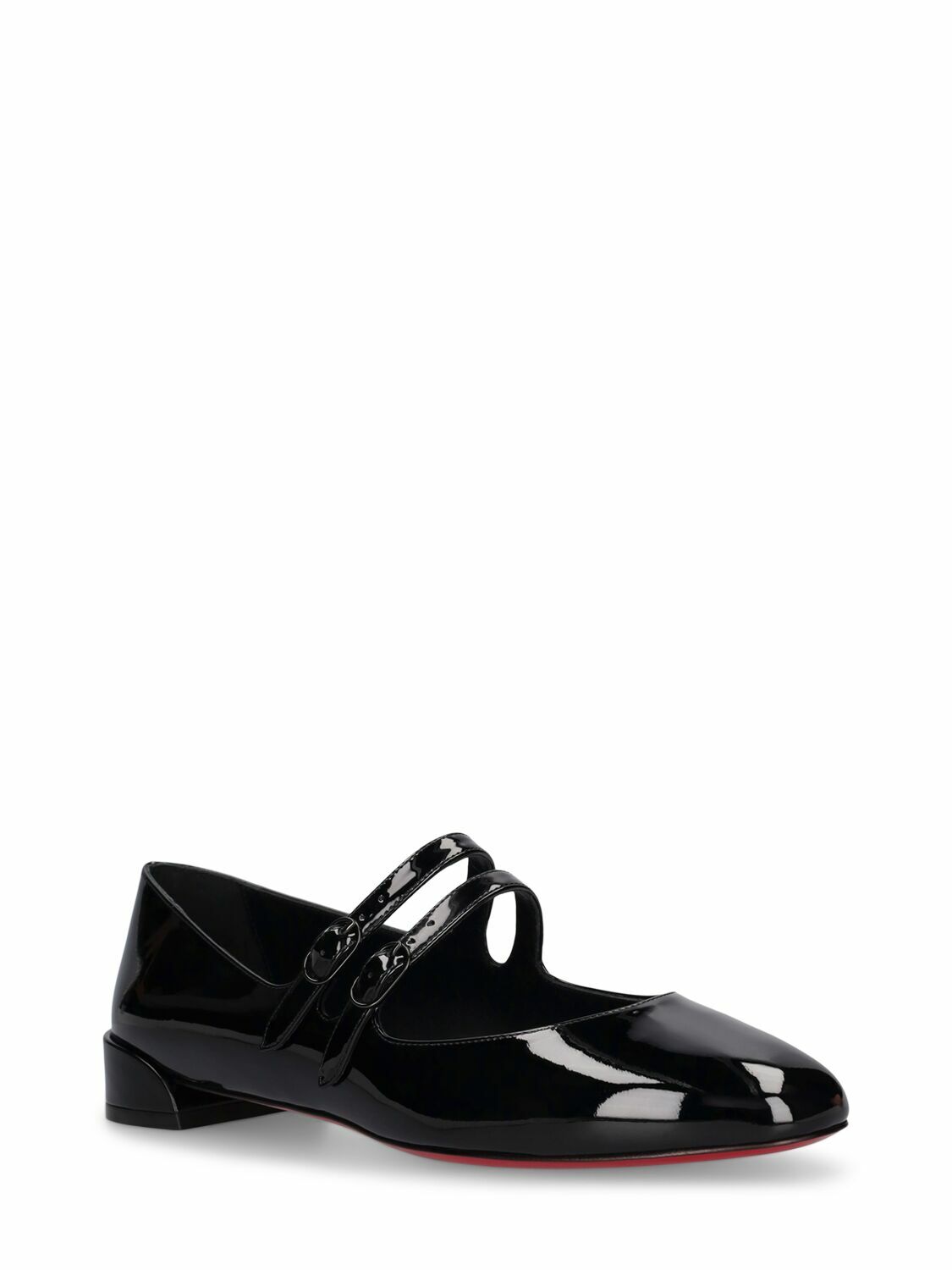 CHRISTIAN LOUBOUTIN - 20mm Sweet Jane Patent Leather Flats