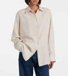 The Row Sisilia silk shirt