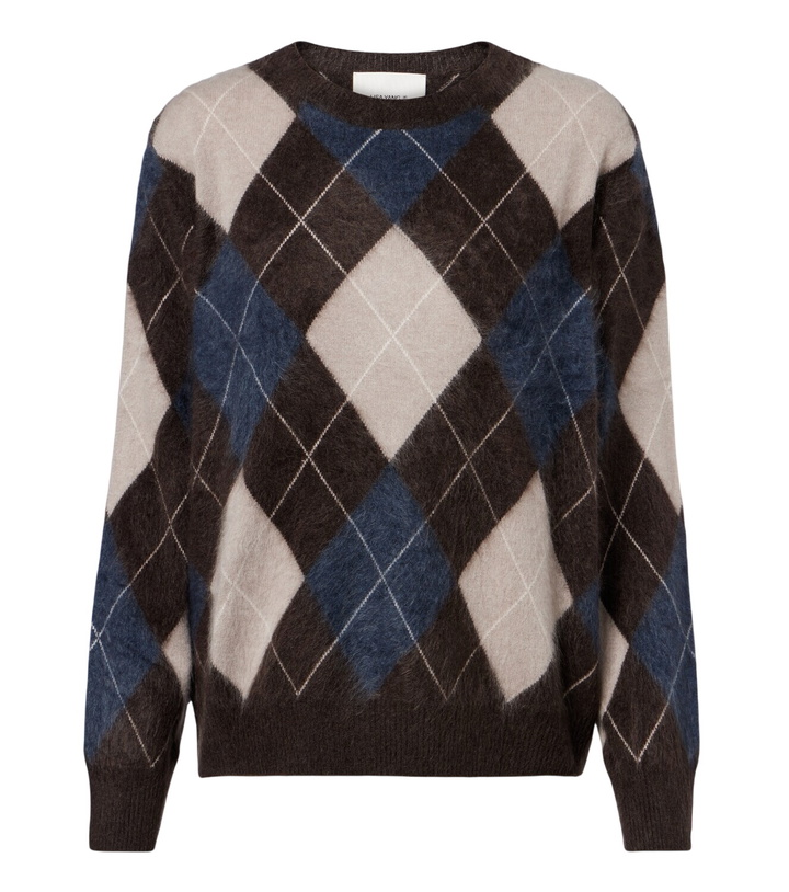 Photo: Lisa Yang Margy argyle cashmere sweater