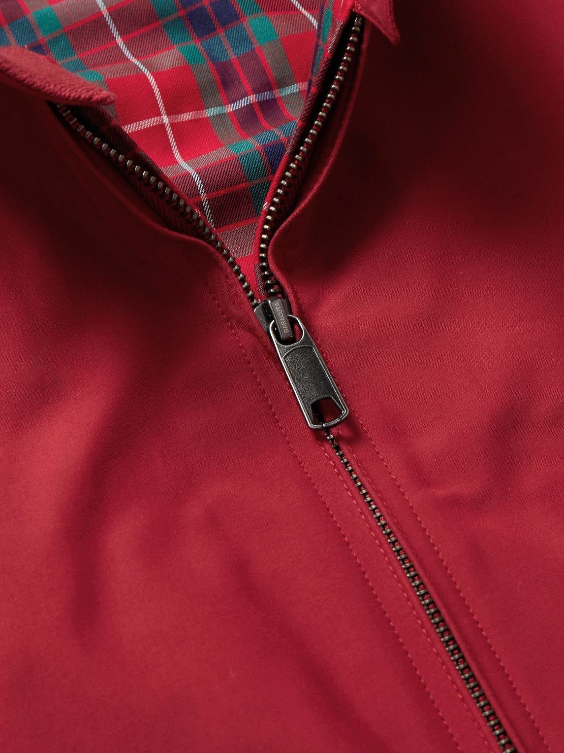 Baracuta - G9 Cotton-Blend Harrington Jacket - Red