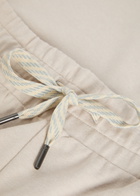 Vuori Halo Essential Wide-leg Jersey Sweatpants Ecru