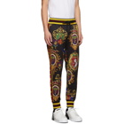 Dolce and Gabbana Black Emblem Lounge Pants