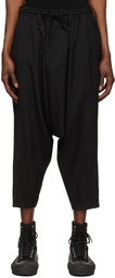 Yohji Yamamoto Black Wool Trousers