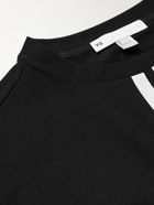 Y-3 - CH1 Striped Cotton-Jersey T-Shirt - Black