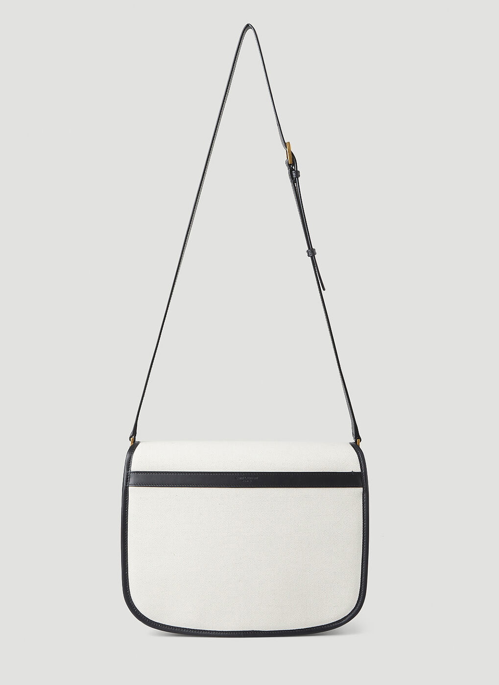 Francoise Medium Satchel Shoulder Bag in White Saint Laurent