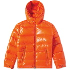 Moncler Men's Maya Down Jacket in Orange
