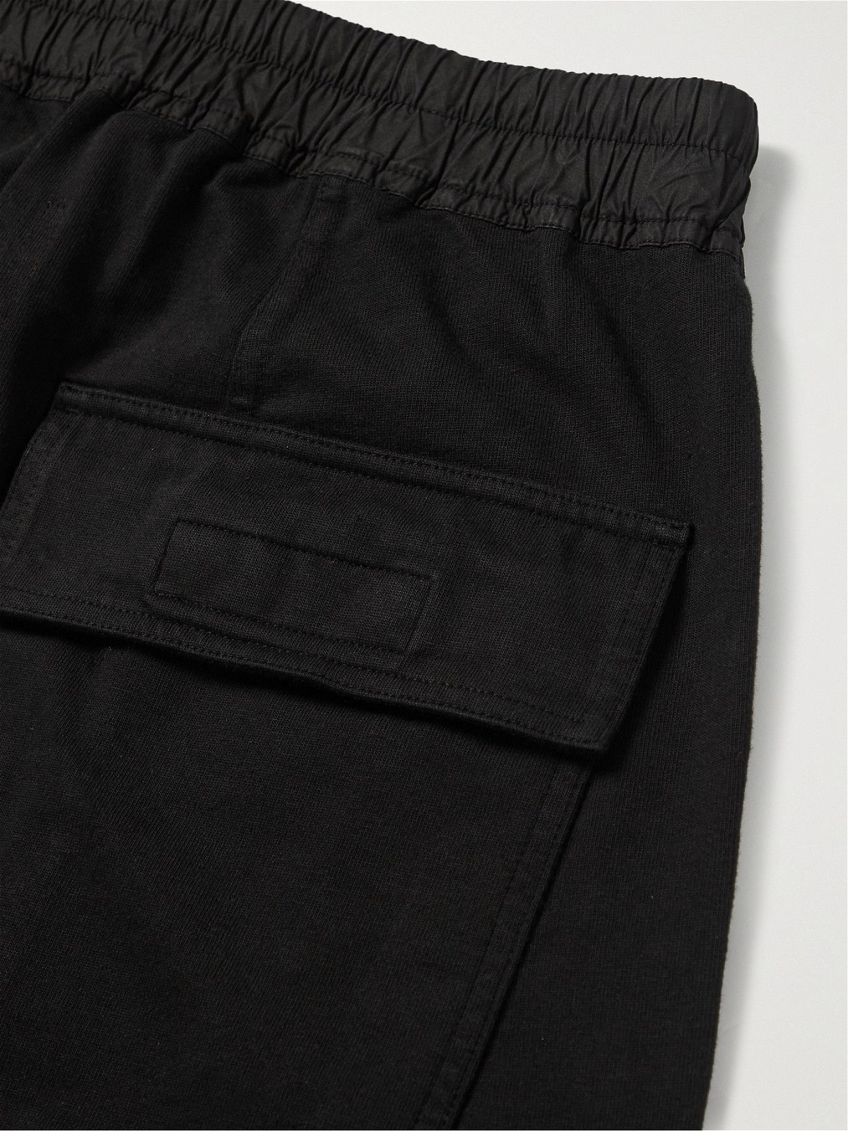 RICK OWENS KIDS Prisoner Tapered Cotton-Jersey Drawstring Sweatpants for  Men