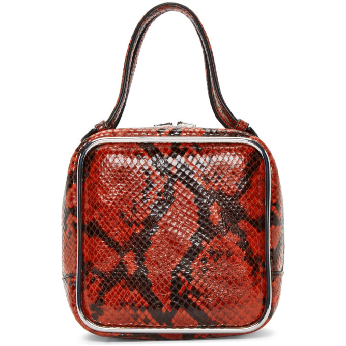 Alexander Wang Red Snake Halo Bag