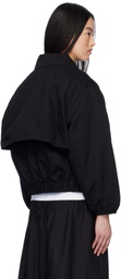 Deiji Studios Black Double Layered Jacket