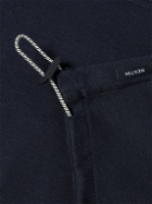 Kestin - Derby Cotton-Blend Jersey Half-Zip Sweatshirt - Blue