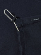 Kestin - Derby Cotton-Blend Jersey Half-Zip Sweatshirt - Blue