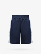 Palm Angels Bermuda Shorts Blue   Mens