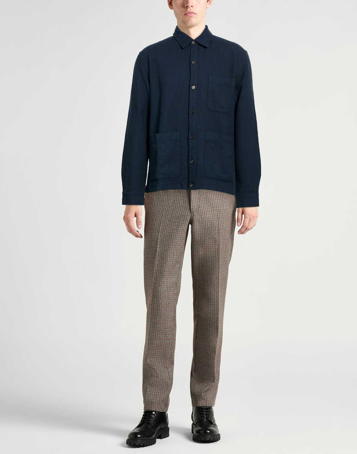 Crossley Mens Jacket in Navy