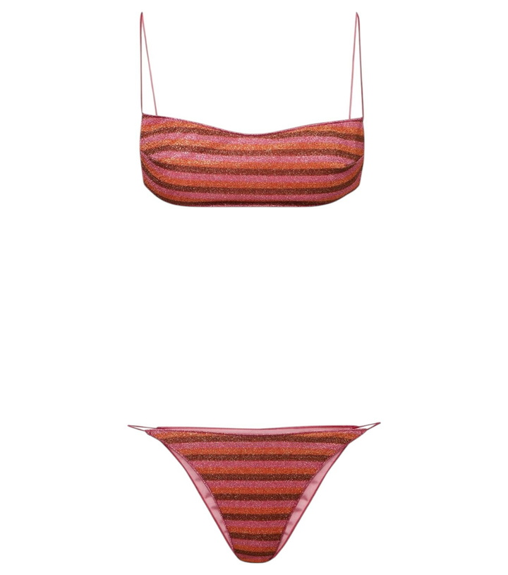 Photo: Oséree Lumière striped bikini