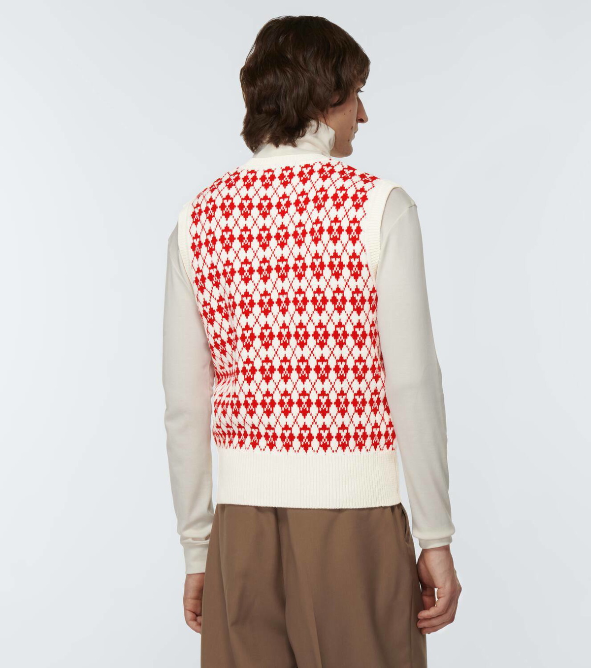 Ami Paris Ami de Coeur wool-blend sweater vest