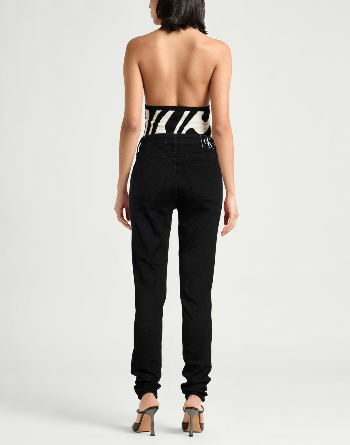 Calvin Klein Jeans Womens Jeans in Black