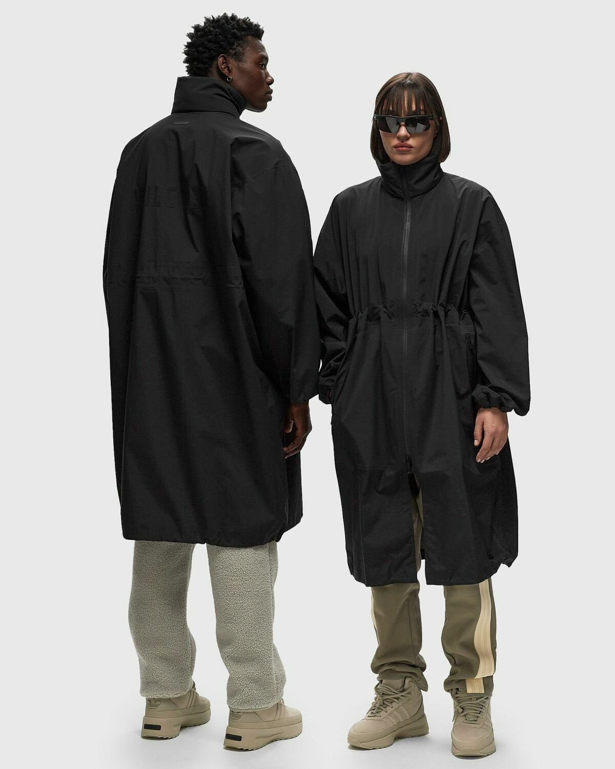 Adidas X Fear Of God Athletics 3 L Jacket Black Parkas adidas