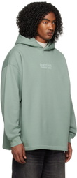Essentials Blue Relaxed Hoodie