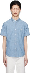 Polo Ralph Lauren Blue Slim-Fit Shirt