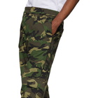 Juun.J Khaki Camouflage Cargo Pants