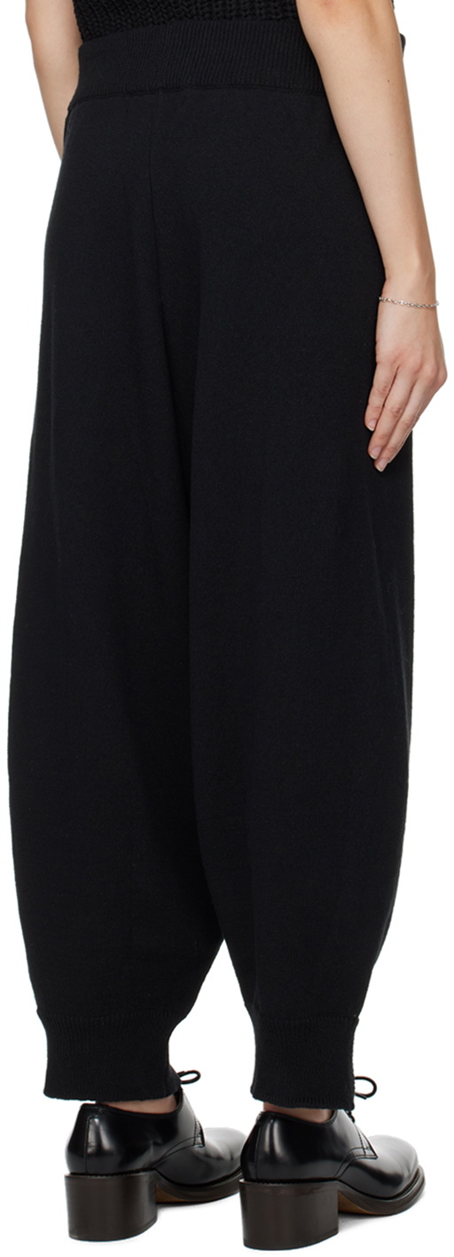 Cordera Black Vented Cuff Lounge Pants