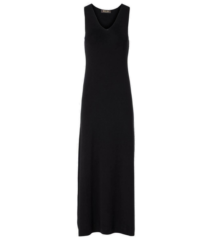 Photo: Loro Piana Lyskamm silk maxi dress
