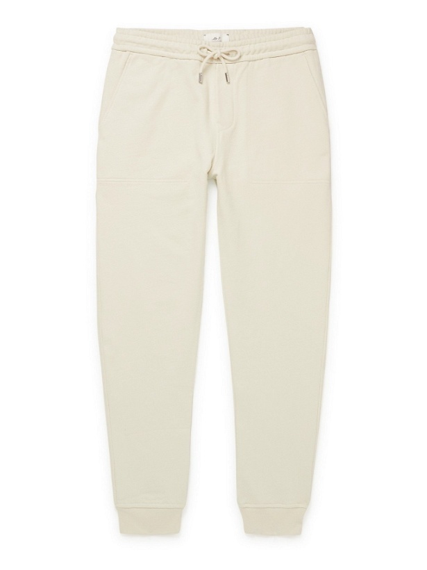 Photo: MR P. - Tapered Loopback Cotton-Jersey Sweatpants - Neutrals