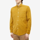 Portuguese Flannel Men's Cord Buton Down Corduroy Shirt in Prairie