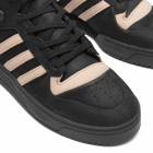 Adidas Rivalry Mid 001 Sneakers in Black/Sesame/White