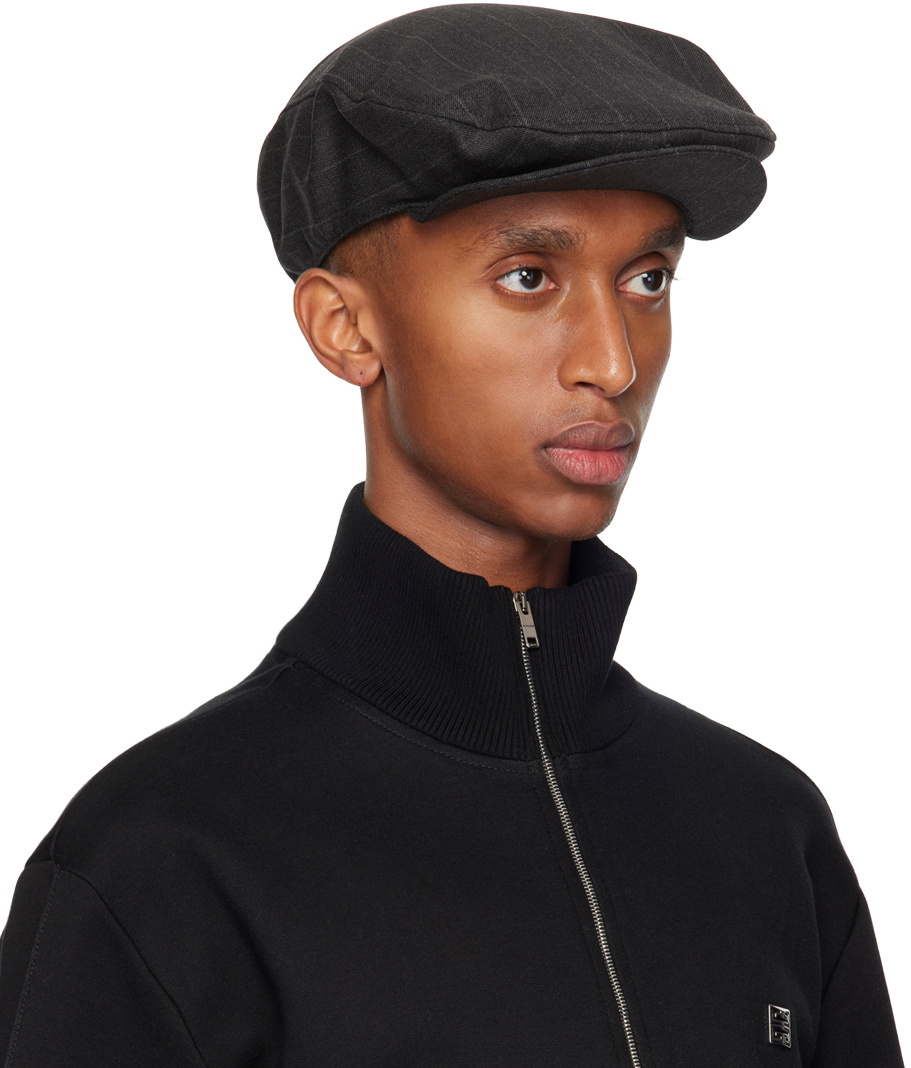 VAQUERA Gray Newsboy Suiting Cap