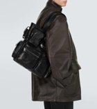 Balenciaga Superbusy distressed leather tote bag