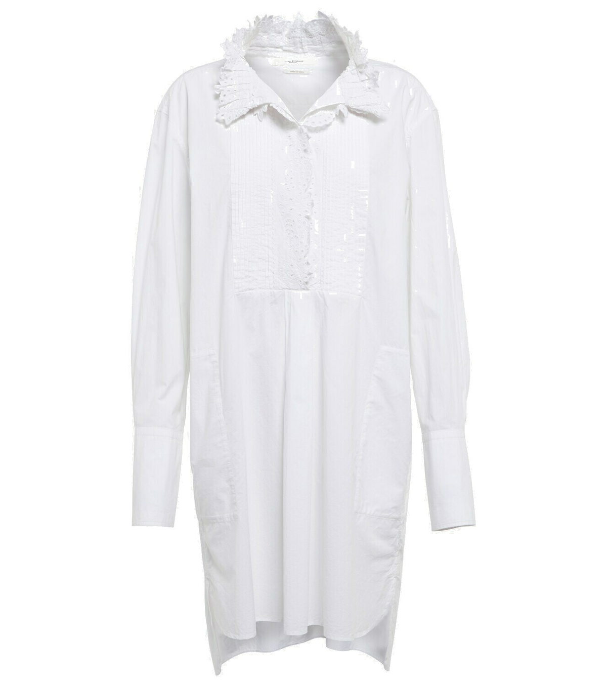 Marant Etoile Bicolor Cotton Casual Dress main image 0