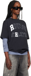 Rhude Black 'Rhude Athletic' T-shirt